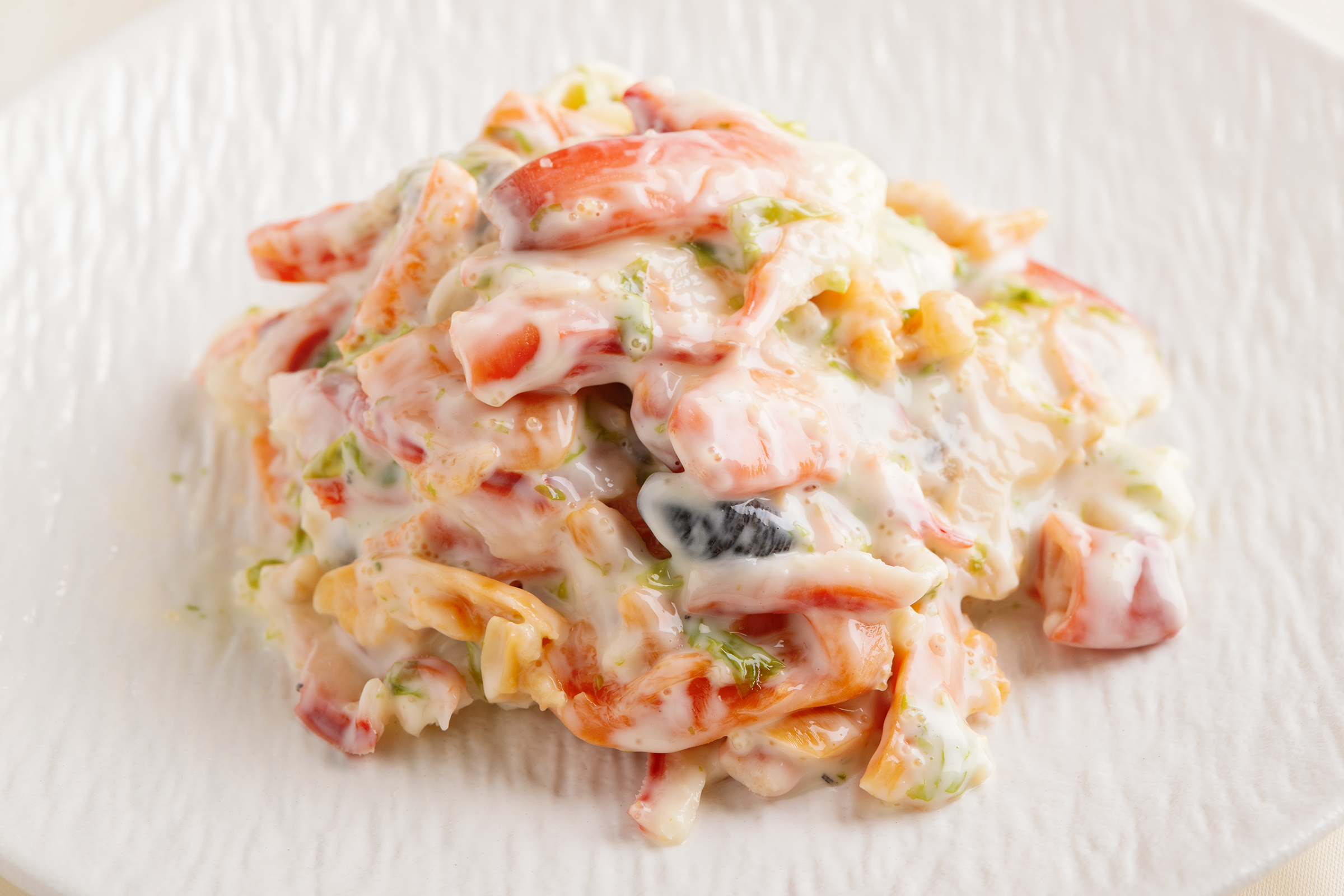 いかとえびのマリネと貝づくしサラダ HOKR007