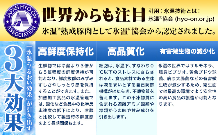 浅野農場厳選豚肉ブロック食べ比べセット 3ヶ月定期便