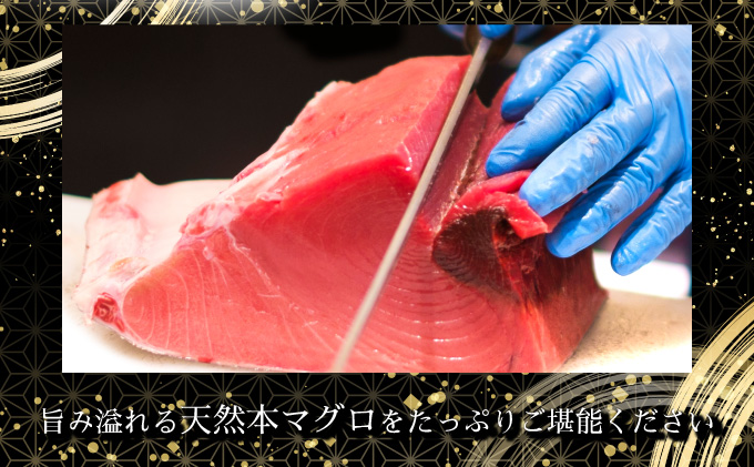 天然本マグロ中トロ＆赤身二種盛り MATB006