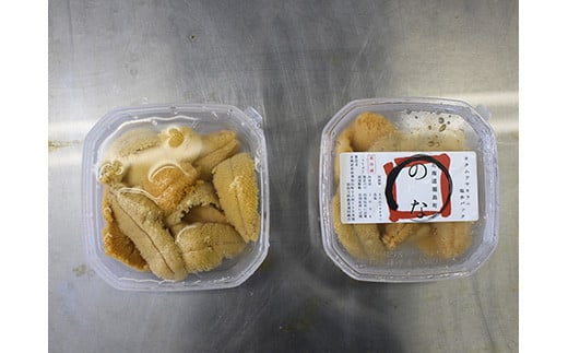 【先行予約】令和8年6月上旬より順次発送《数量限定》北海道福島町 キタムラサキウニ 塩水ウニパック 100×2パック FKF001 