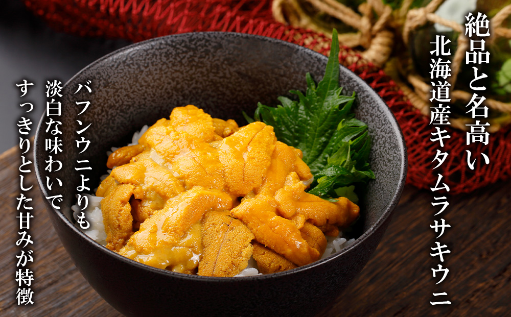 2026年発送予約 ☆北海道産☆塩水キタムラサキウニ 贅沢100g×5パックセット【マルタカ高橋商店】