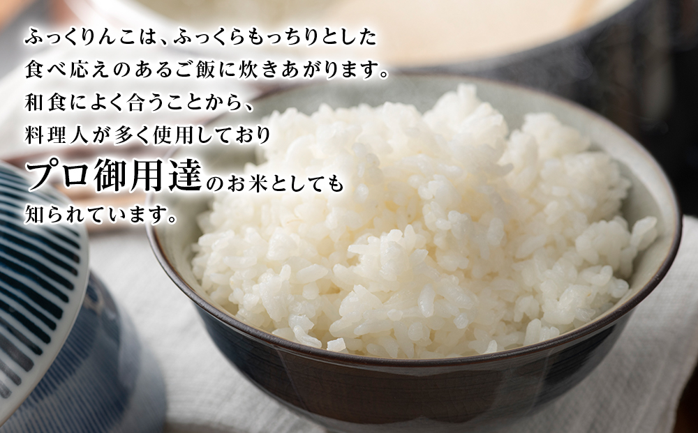 【定期便12回】ふっくりんこ 4kg（2kg×2） 《杉本農園》