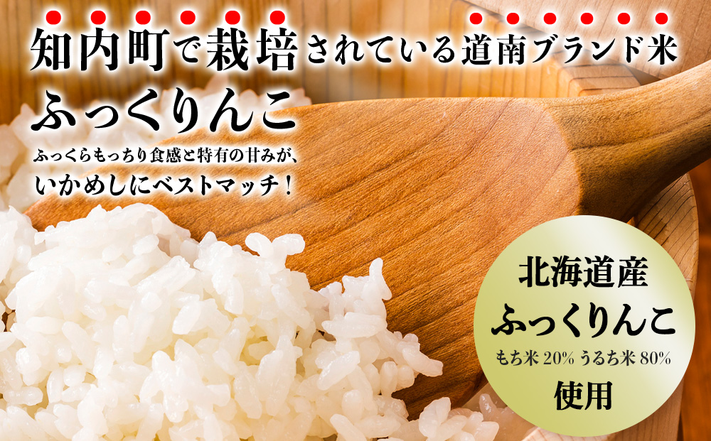 IKAｰMESHI いかめし 2個入5袋 イカ もち米 北海道 ご飯 ふっくりんこ 常温 おかず 惣菜 いか