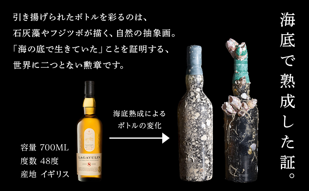 【2026.12月発送予約】知内海底熟成ウイスキーI