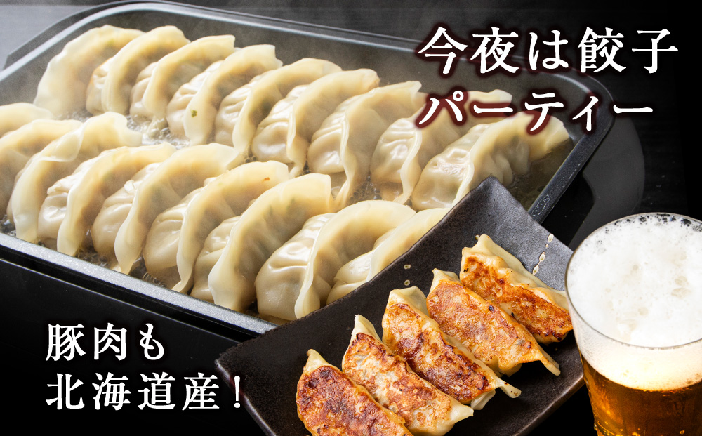 知内ニラ餃子（10個入り）2袋【知内観光協会】