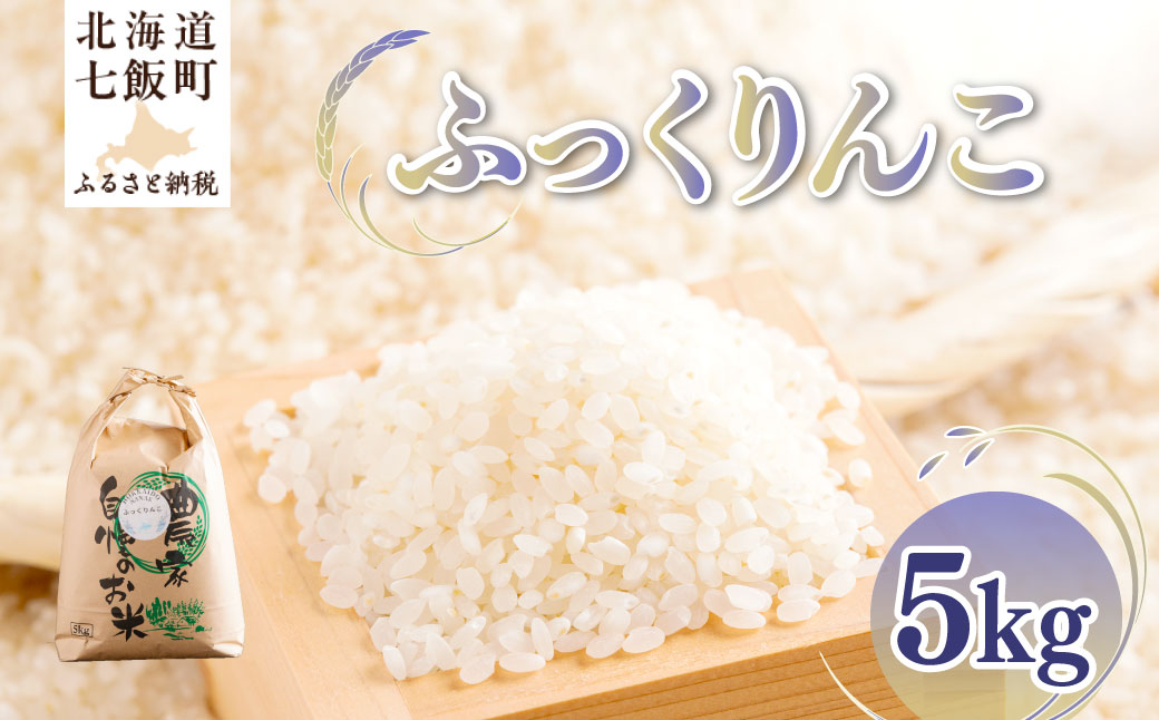 【先行予約】 令和8年産 ふっくりんこ5kg NAZ017