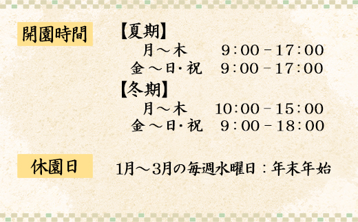 【1名様分】道の駅しかべ間歇泉公園 入園券 チケット 観光 スポット