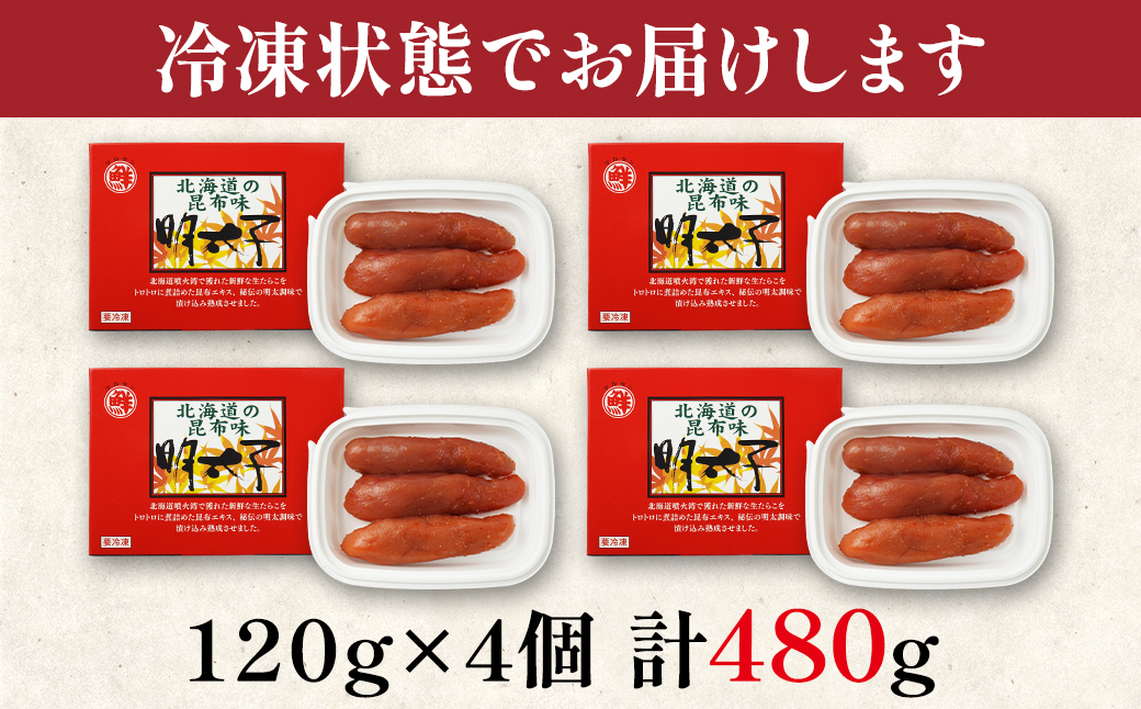 äžžé®®éå Žæ°Žç£ åæµ·éã®æåžå³æå€ªå 480g (120gÃ4) 䟿å©ã«å°åãã§ãå±ã è©°åã