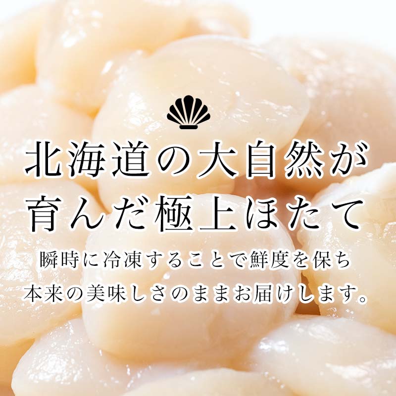 【北海道産】紅白海鮮セット（いくら醤油漬け200g・ホタテ貝柱500g） ＜ワイエスフーズ＞ 森町 ほたて 帆立 ホタテ いくら いくら醤油漬け イクラ 醤油漬け 海産物 魚貝類 mr1-0705