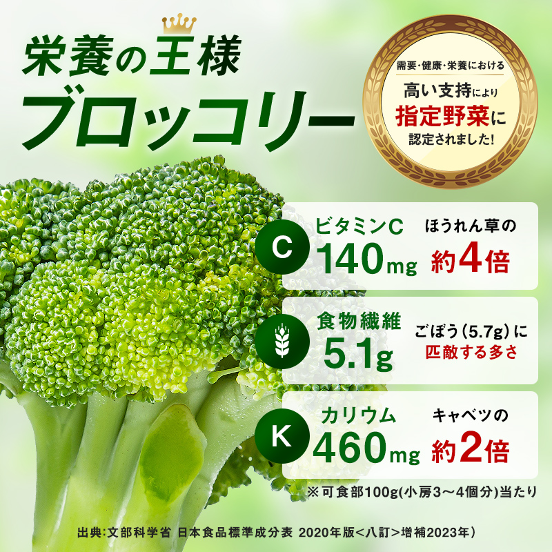 【6ヶ月定期便】小分け カット済み ブロッコリー 冷凍 1.2kg×6回 北海道森町産 野菜 おかず お弁当 便利 小分け カット済み ブロッコリー 冷凍 mr1-1006