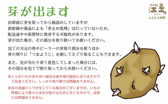 【令和7年2月発送予約】北海道産 越冬メークイン M・L混合 5kg　低温熟成　糖度アップ　農家直送　越冬じゃがいも　越冬いも　よく寝たいも　甘い　芋の塩煮にぴったり　訳あり　じゃがバター　いかの塩辛と一緒にどうぞ