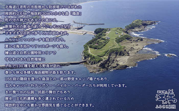 《かもめ島マリンピング2024》高級グランピングプラン『ISLAND（アイランド）』ペア1泊2日利用券　ドームテント宿泊　シングルベッド×4　利用人数追加可能　冷暖房・コンセントあり　フルサポートキャンプ　海鮮BBQディナー　焚火マシュマロ　朝食付き　アクティビティ　マリンスポーツ　SUP　シュノーケリング　海水浴　釣り　檜山道立自然公園特別エリア