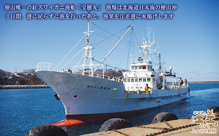 ＼早期予約・2026年3〜4月限定出荷／生発送！【特大】『北海道北前蟹』タグ付き特選 約900g（冷蔵）　年にひと月だけの期間限定「生」出荷　北海道日本海産紅ずわいがに　カニかご漁師直販　厳格な鮮度管理　新鮮　甘くてジューシー　活カニ　生蟹　かに刺し　焼き蟹　蒸し蟹　かにみそ　かにしゃぶ　かに鍋　国産ベニズワイ