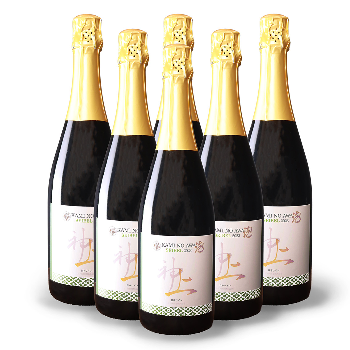 北海道 上ノ国ワイナリー「上の泡セイベルロゼスパークリング2023」　750ml×6本　ワイン　北海道ワイン　ロゼ　スパークリングワイン　ロゼワイン　パーティー　家飲み　ディナー　果実酒