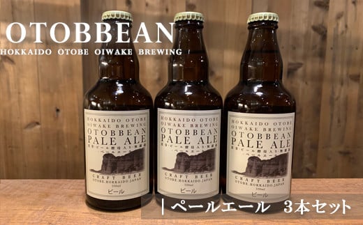 ＜OTOBEEAN-オトビアン　ペールエール　3本セット＞クラフトビール　330ml