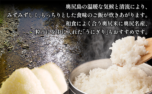 令和6年産奥尻産米「ふっくりんこ」１０kg入り OKUI002