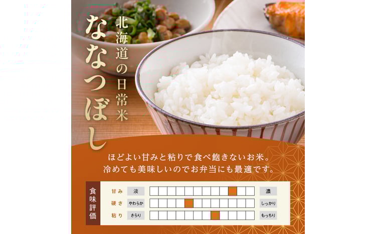 令和7年産 ななつぼし 5kg 北海道今金町産 米 白米 米俵  F21W-542