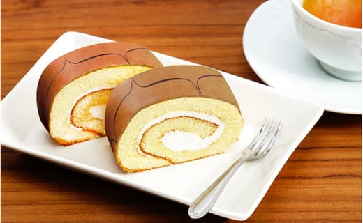 バタークリーム入りロールカステーラ3本 お菓子 菓子 食品  F21W-551