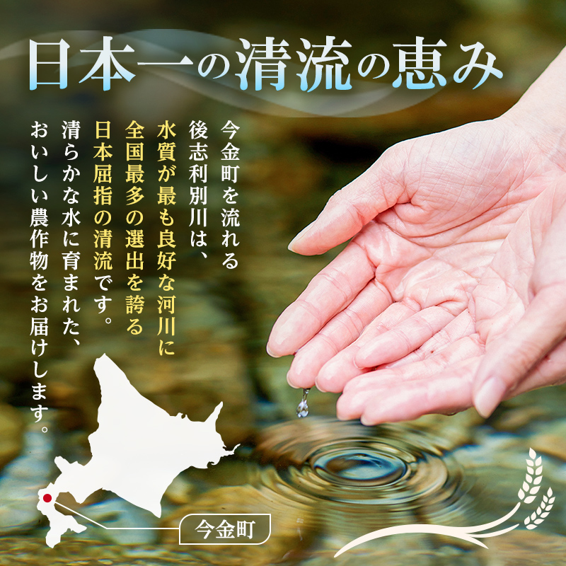 【順次発送】令和7年産 ふっくりんこ 10kg(5kg×2) 北海道産 北海道今金町産 米 白米 米俵  F21X-753