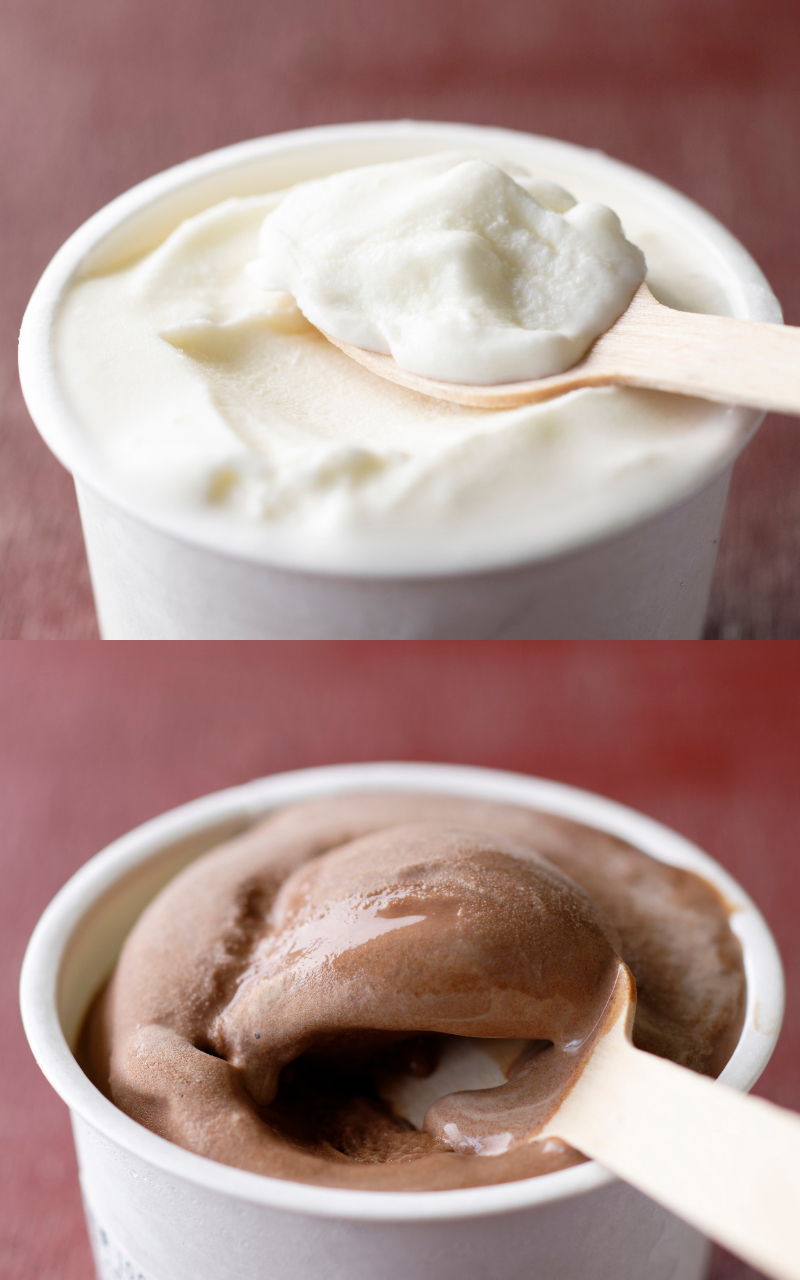 ひらかわ牧場のしぼりたて生乳で作ったアイスクリーム【2Lパック2個セットC】