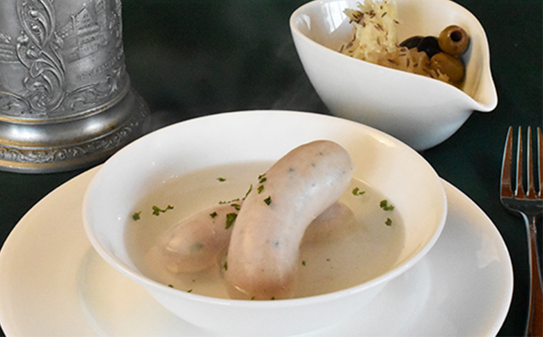 【北海道産豚肉使用】ヴァイスブルストポークソーセージ2個（230g×2）【2418201】