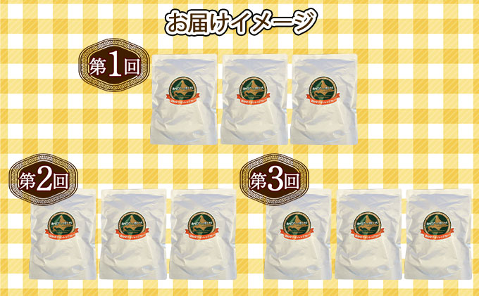 【定期便】毎月1回 計3回 倶知安 チキンレッグスープカレー 3個 中辛 加工品 チキンカレー 野菜 じゃがいも 鳥 鶏 お取り寄せ【定期便・お肉・加工食品・レトルト】 