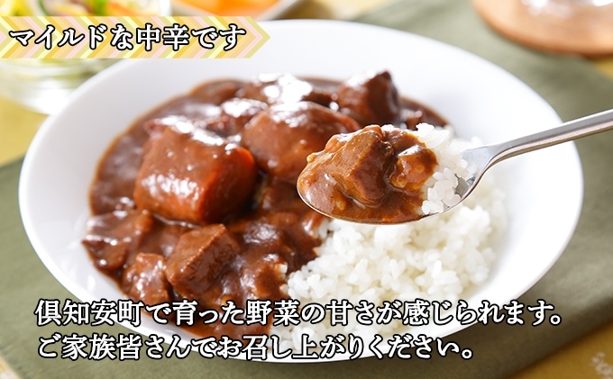 無地熨斗 北海道 倶知安 ビーフカレー 200g 20個 中辛 レトルト 食品 加工品 時短 牛肉 野菜 じゃがいも お取り寄せ 【お肉・牛肉・加工食品・惣菜】 