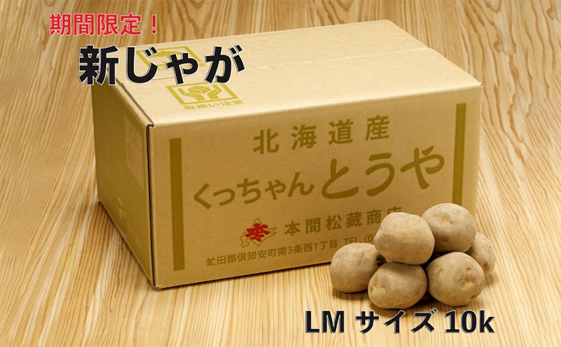 新じゃが 令和5年 倶知安産 とうや LM 10kg D/B 野菜 北海道野菜 北海道産 北海道産じゃがいも