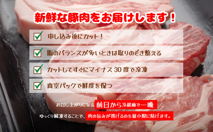 北海道産豚肉・とんかつ用ロース1.2kg（120g×10枚） F21H-429