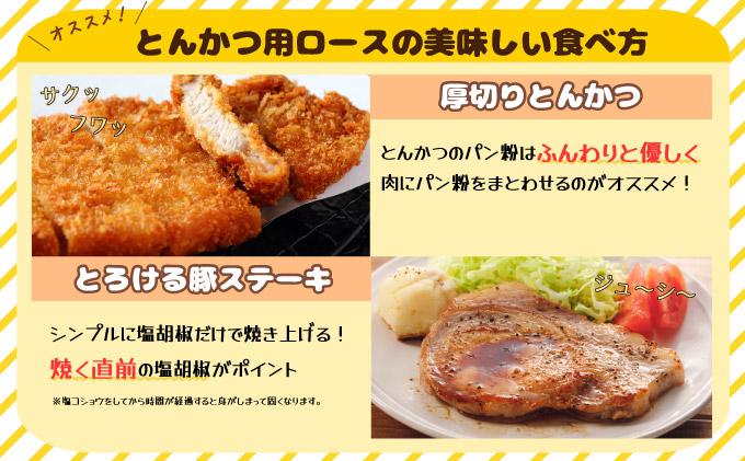 北海道産豚肉・とんかつ用ロース＆肩ロースすき焼き用セット F21H-436