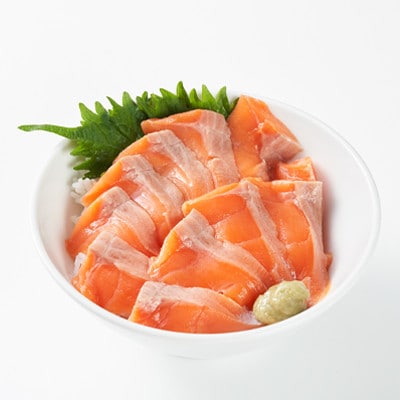 北海道とまりカブトサーモン　ハーフロイン4個(計440g前後) 小分け【配送不可地域：離島】【1566999】