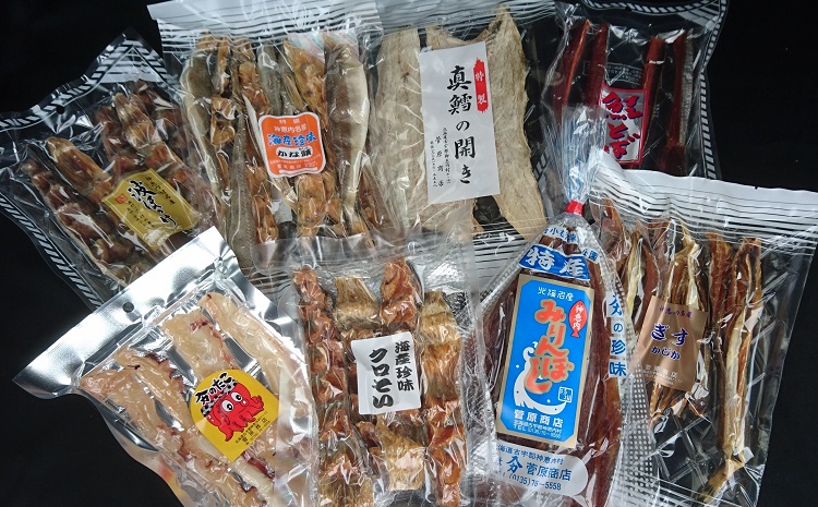 菅原商店の売れ筋珍味セット