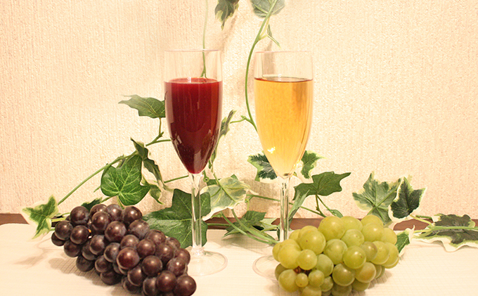 【計3回お届け】プレミアム葡萄ジュース赤・白2種セット（計4本）