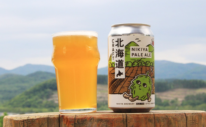 4ヵ月 定期便 北海道仁木町 クラフトビール NIKIYA BREWERY 3本セット ビール (3種 350ml×各1本) 酒 お酒 アルコール 宅飲み 家飲み 晩酌 北海道 仁木町 [合同会社にきやフードクリエイト]