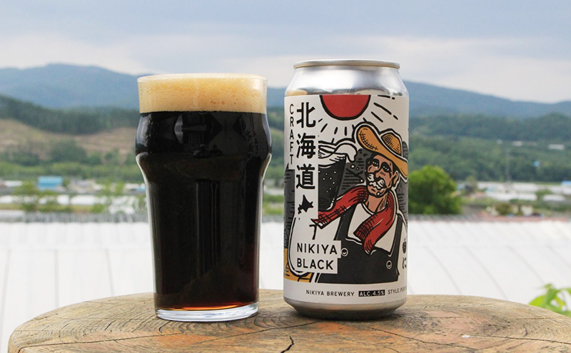 4ヵ月 定期便 北海道仁木町 クラフトビール NIKIYA BREWERY 3本セット ビール (3種 350ml×各1本) 酒 お酒 アルコール 宅飲み 家飲み 晩酌 北海道 仁木町 [合同会社にきやフードクリエイト]