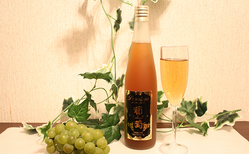 3ヵ月 定期便 プレミアム葡萄ジュース【ナイアガラ】500ml×2本 化粧箱入り ぶどう ブドウ ジュース 飲料 果物 くだもの フルーツ  [カムナビファーム]