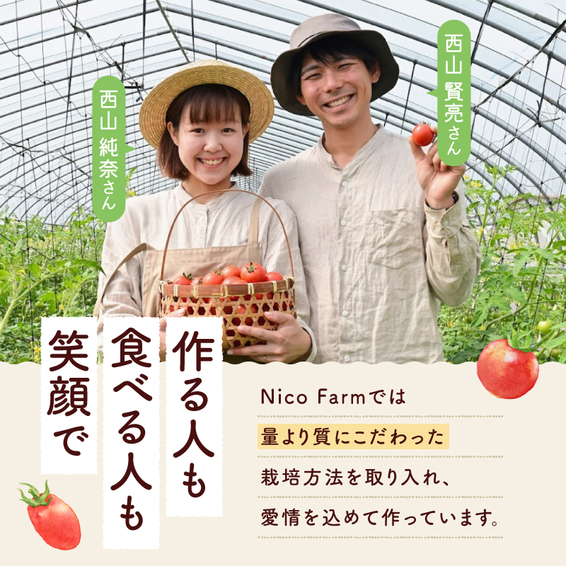 NicoFarm トマトジュース 1L 2本セット_Y124-0001