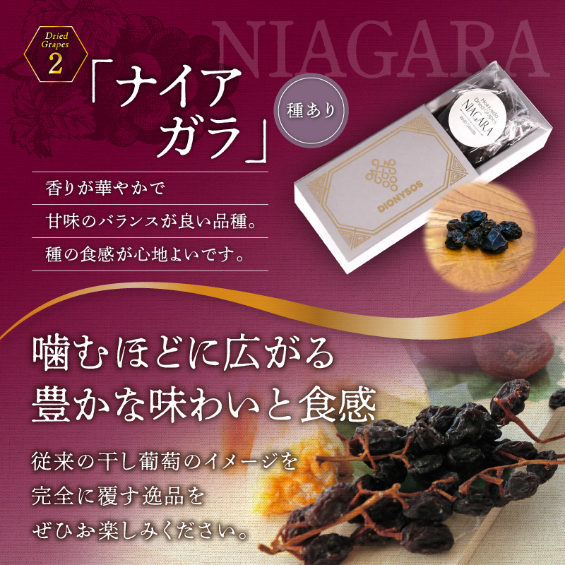 【ギフトボックス】余市産完全無添加干し葡萄DIONYSOS 12箱セット_Y050-0030
