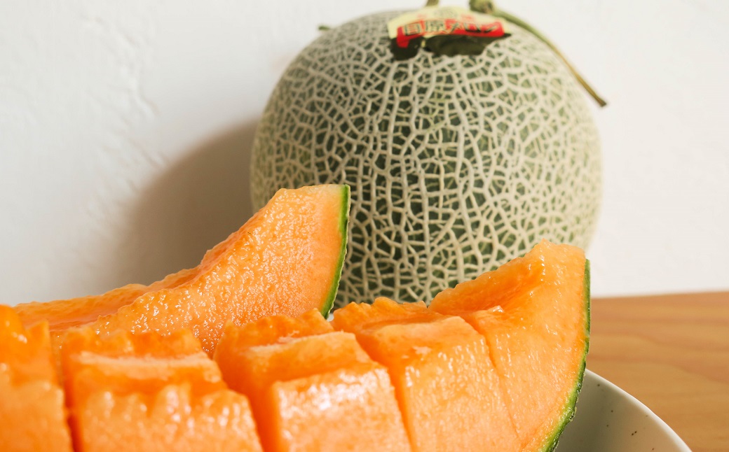 【先行予約】極上の一品「日原メロン（レッド種）」（1.7kg相当×1玉）