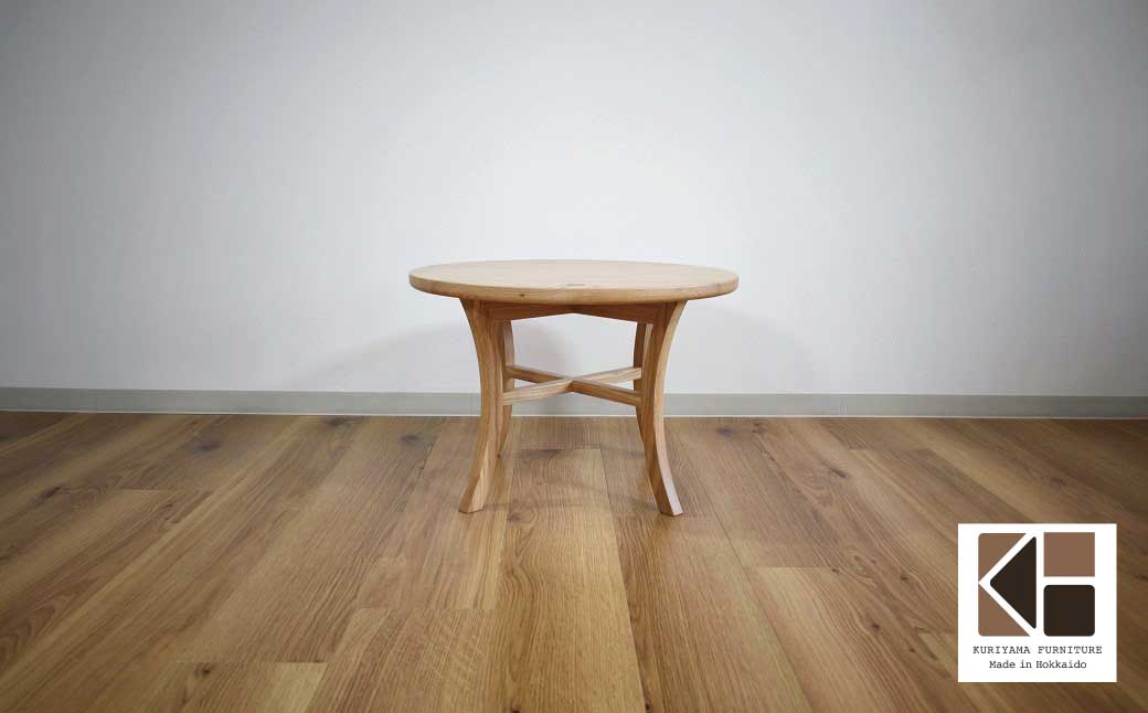 カフェテーブル【塗装色選択可】 直径60cm 高さ40cm　