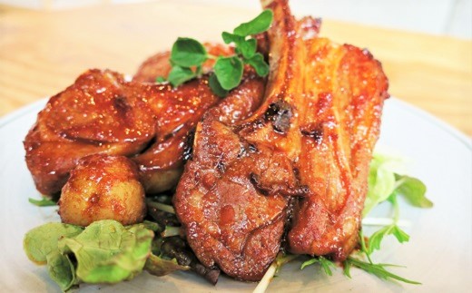 クリムのラムチョップ&丸ラムセット（レギュラー味＆旨辛味・計6本入り・丸ラム500ｇ）