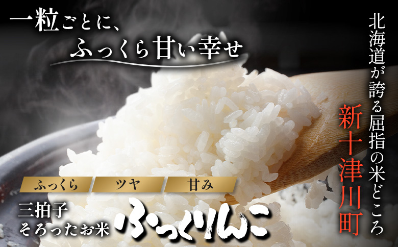 【令和8年度産】 ゆめぴりか ななつぼし ふっくりんこ 精米セット 計15kg ｜ オンライン 申請 ふるさと納税 北海道 新十津川 北海道産 米 ブランド ブランド米 お米 組み合わせ 北海道米 ご飯 美味しい ギフト  贈り物 お取り寄せ 新十津川町 日本穀物検定協会 食味ランキング【11064】