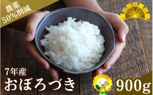 令和7年産 おぼろづき 6合 (900g) 【sun400-obo-r0d9-R7】