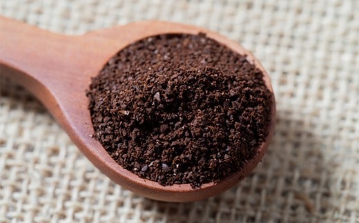 【定期便】雪町コーヒー 粉（100g）1個×6回 自家焙煎 低温貯蔵 エチオピア 北海道 沼田町 n-0124