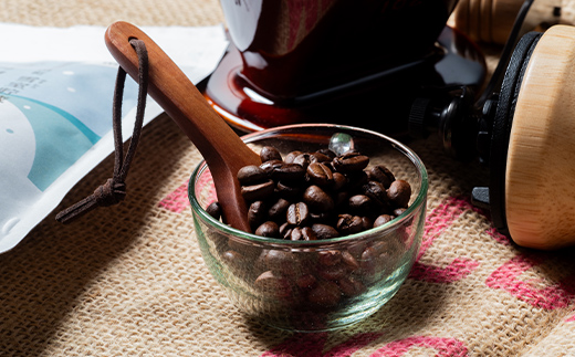 雪町コーヒー 豆（100g）・粉（100g）・ドリップパック（3個入り）セット 各1袋ずつ 自家焙煎 低温貯蔵 エチオピア 北海道 沼田町 n-0152