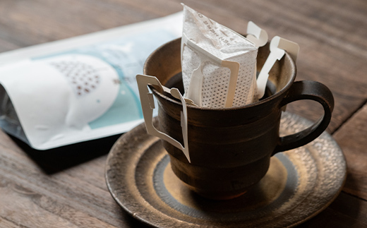 雪町コーヒー 豆（100g）・粉（100g）・ドリップパック（3個入り）セット 各1袋ずつ 自家焙煎 低温貯蔵 エチオピア 北海道 沼田町 n-0152