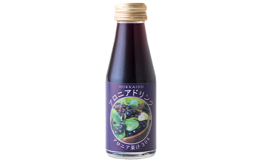 アロニアドリンク 果汁30％ 110g×40本 定期便 6か月 アロニア ドリンク アロニアジュース 北海道産 ポリフェノール アントシアニン 目の健康 スーパーフルーツ 健康 健康飲料 果汁飲料 ヨーグルトソース 美容 健康 沼田町 n-0218