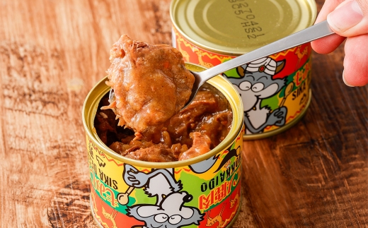 【 2回 定期便 】 エゾ鹿肉 もみじカレー 缶詰 6缶セット エゾ鹿肉 えぞ鹿肉 シカ肉 しか肉 ジビエ
