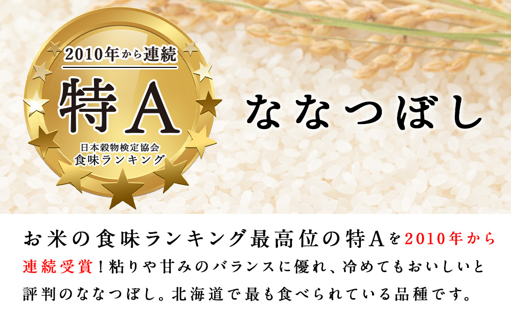 【定期便 12カ月】【令和7年産】北斗米ななつぼし5kg お米 こめ 精米 白米 ごはん ブランド米 国産米 北海道産 東神楽町