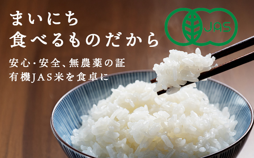 【令和7年産】有機JAS認証米ゆめぴりか（転換期間中）30kg（5kg×6）